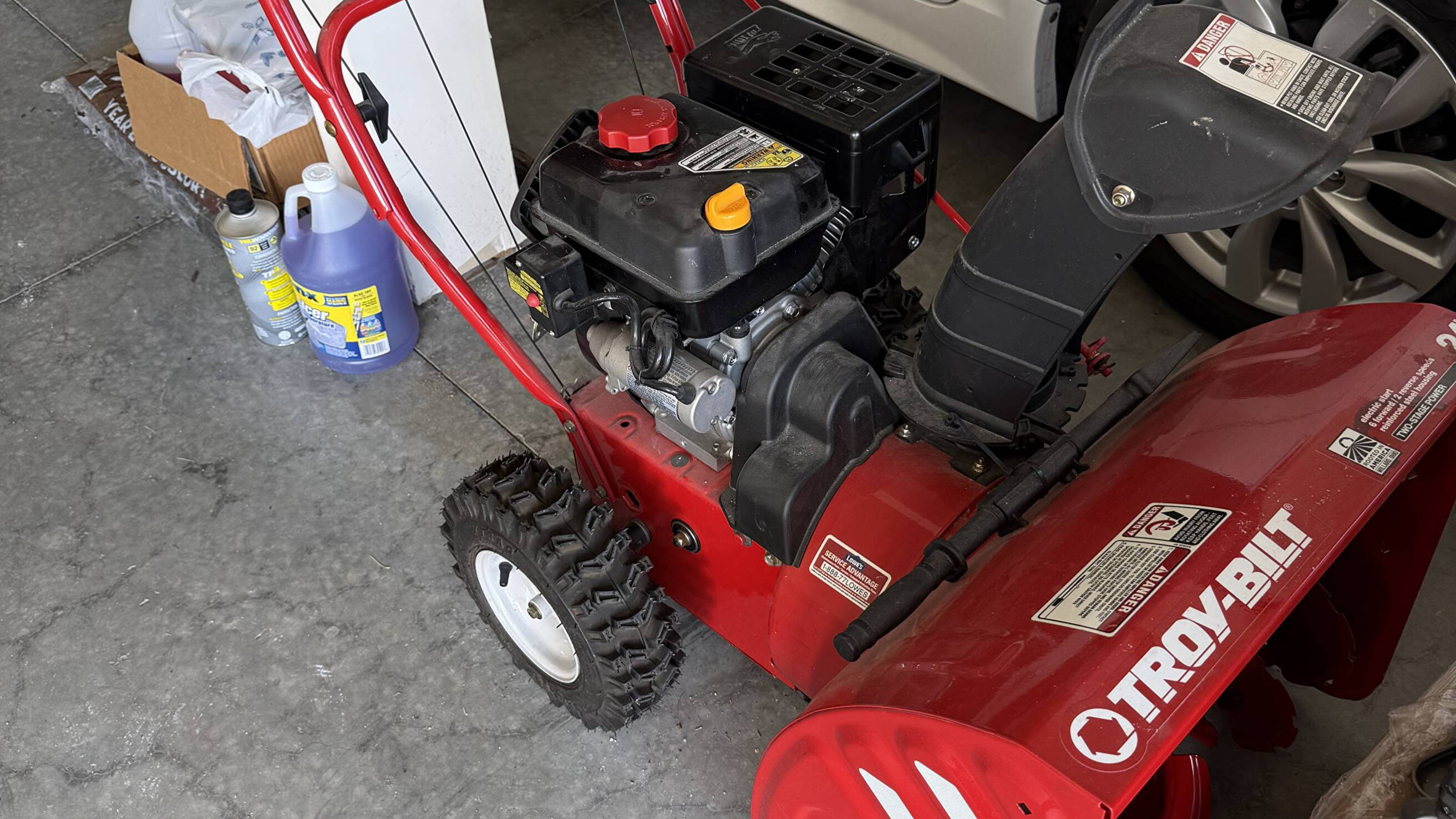 Mobile lawn mower repair service in the KC Northland