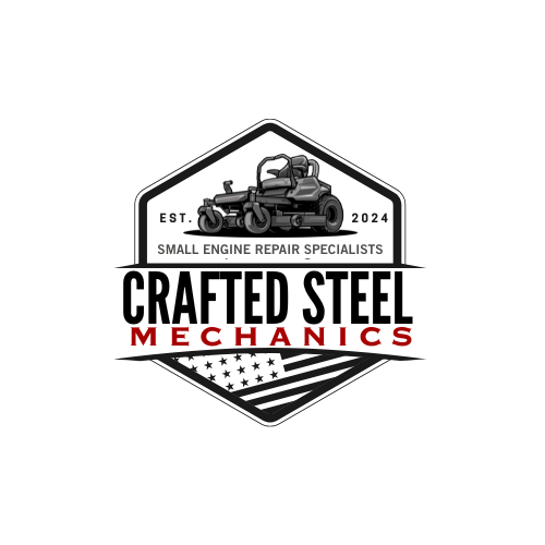 Crafted Steel Mechanics LLC logo — mobile small engine repair in the Kansas City Northland